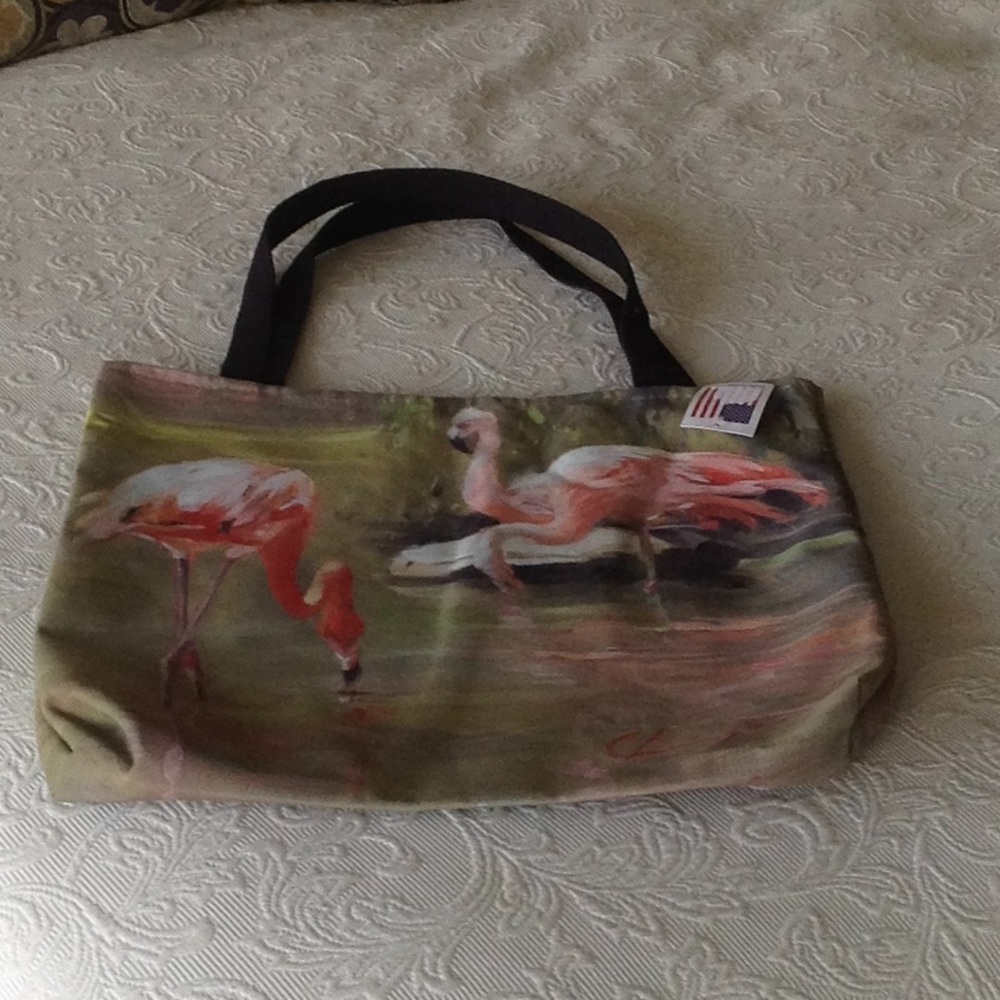 Flamingo tote bag 🏖 🌞👜🍀
